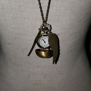 Golden Snitch necklace